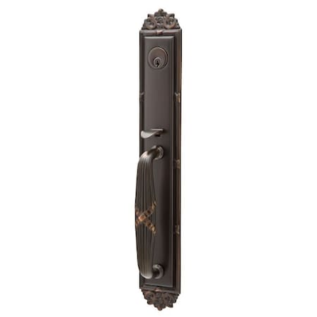 Emtek Oil Rubbed Bronze Handleset 4911TRTUS10BLH 4911TRTUS10BLH